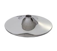 Mendler 2X Plateau de Sol pour Tabouret de Bar Chrome Ø 41cm