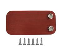 Lot de 2 plateaux de table de bateau en bois massif avec 2 porte-gobelets, panneau de bureau rectangulaire amovible pour caravane, camping-car, bateau, yacht, bois massif fumigé avec revêtement de