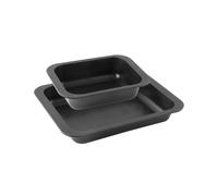 Lot de 2 plats à four rectangulaires 33 x 25 cm et 24 x 18 cm Zenker Special Cooking Zenker