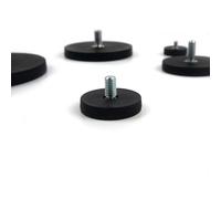 Lot de 2 plots magnétiques, aimants néodyme à visser (Diamètre 31mm)