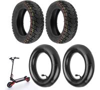 (Lot De 2) Pneu Tout-Terrain 10X3 Pouces Avec Chambre À Air Pneumatique Pour Joyor Apollo Ghost Kaabo Wolf Warrior Mantis Scooter 80/65-6,255X80 Pneu