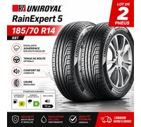 Lot de 2 Pneus 185/70 R14 88T UNIROYAL RAINEXPERT 5 Été Neufs