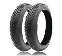 Lot de 2 pneus de rechange anti-crevaison pour vélo électrique 20/24/26/x3,0/4,0 pouces, accessoires de vélo, compatibles avec Urban Road Mountain Snow Beach ou vélos à 3 roues (50 x 10 cm)