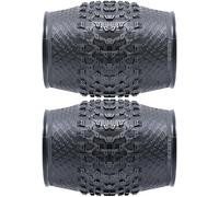 Lot de 2 pneus de vélo de 61 x 4,95 cm, pliables et durables de 61 cm 53-507 24 x 1,95, pneus de rechange pour VTT, vélo tout-terrain, pneu de vélo de montagne (M-042)