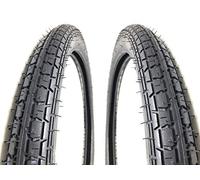 Lot de 2 pneus Kenda 2,25 x 19 (2 1/4 x 19") pour mobylette Simson SR2 cyclomoteur Mokick