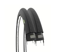 ECOVELO 700 x 23 C 2 pneus Adulte Unisexe, Noir