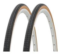 Lot De 2 Pneus Vélo 700x28c Cyclingcolors Noir En Nylon Pour Route, Ville, Course Et Randonneuse Multicolore