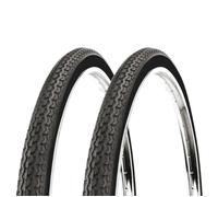 Lot De 2 Pneus Vélo Ville Et Route 650x35b Noir Cyclingcolors Multicolore