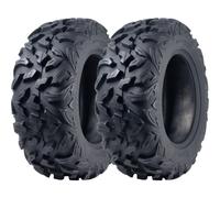 Lot de 2 Pneus VTT OBOR Vulture 27x9.00R14 (225/70R14) - 6 plis tubeless, road legal 67J, 307 kg