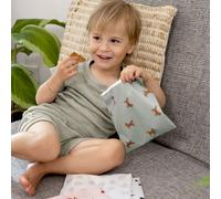Lässig Pochettes à goûter Little Forest Renard – Lot de 2