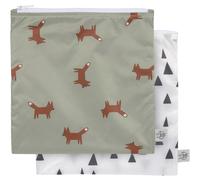 Lot de 2 Pochettes à goûter Little Forest Renard