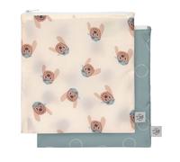 Lot De 2 Pochettes À Snack Tiny Team Dog Multi-coloured TU