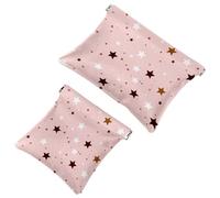 Lot de 2 pochettes en éclats d'obus pour sac à main, étoiles et lune - 991 - Trousse de maquillage étanche - Pochette portable pour femme, Multicolore 07, A：7.1x5.8in/18x14.8cm，B:4.7x4.5in/12x11.5cm