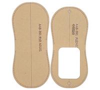 Lot de 2 pochoirs en cuir acrylique de qualité supérieure - Durables - Transparents - Outil de bricolage pour la fabrication de portefeuilles, de sacs à main, de travail du cuir