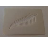 Lot de 2 pochoirs en forme de fougère de Nouvelle-Zélande pour peinture du visage et autres travaux manuels All Blacks Rugby Coupe du monde internationale