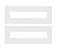 Lot de 2 pochoirs réutilisables en silicone pour marquage routier droit, design pliable durable de 1 mm d'épaisseur, lavables et multi-usages dans les allées, terrains de sport ou entrepôts