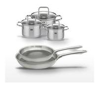 Lot de 2 poêles 24/28 cm et 3 faitouts 14/16/20 cm Elo Relief Passion