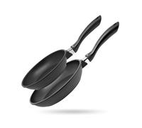 Lot de 2 poêles 28 cm et 32 cm sans PFAS Alucast Elo