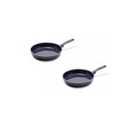 Lot de 2 poêles antiadhésives 24/28cm noir cc001696-001