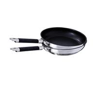 Lot de 2 poêles antiadhésives Rapid Cook 24 et 28 cm Mathon