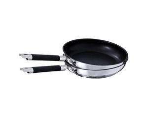 Lot de 2 poêles antiadhésives Rapid Cook 24 et 28 cm Mathon