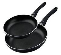 Lot de 2 poêles de cuisine 20 cm et 24 cm fond en nid d'abeille Elo Smart life