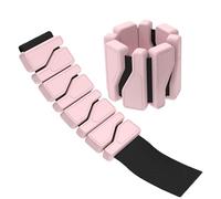 Lot de 2 poids de poignet réglables pour femme, équipement pilates en silicone pour l'aérobic, physique