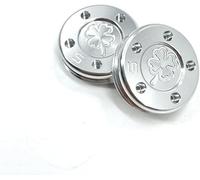 Lot de 2 Poids de Putter Compatible avec Scotty Cameron Clover 20/25/30/35/40/45 g (trèfle argenté, 2 pièces de 5 g)