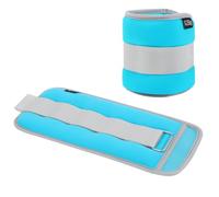 Lot de 2 Poids pour Cheville, 0.25kg Poids de Poignet, pour Gymnastique Exercice, Jogging, Marche, L'aérobic, Exercices de Danse, Débutants, Pour les Mains et les Pieds, pour Femmes Hommes (Bleu)