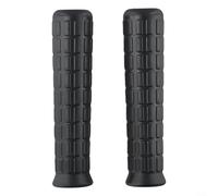 Lot de 2 poignées de brouette de rechange en caoutchouc - Tubes ronds antidérapants et absorbants des chocs - Pour outils de jardin et roues (114 x 20 mm)