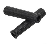 Lot de 2 poignées de brouette en caoutchouc antidérapantes et robustes avec rainure pour chariot de jardin et diable (114 x 16 mm)