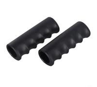 Lot de 2 poignées de brouette en caoutchouc résistant aux intempéries 30 mm | Matériau en caoutchouc, résiste à la pluie et aux dommages du soleil, résistance durable, convient pour une utilisation dans