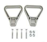 Lot de 2 poignées de connecteur d'alimentation de chariot élévateur 120 A 175 A 600 V pour bornier Anderson Accessoires de connecteur de câble métallique robuste pour connexion rapide de batteries