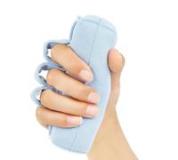 Lot de 2 Poignées de Contracture des Doigts, Poignées de Paume, Coussin de Protection de la Main pour Rééducation, Hémiplégie, Arthrite, Coussinet de Préhension pour la Rééducation