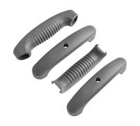 Lot de 2 poignées de couvercle ergonomiques 80671 pour barbecue Weber Kettle Grill - Poignée concave convexe en plastique résistant à la chaleur - Accessoire pour barbecue au charbon de bois - Pour