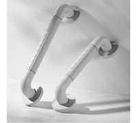 Lot de 2 Poignées de douche pour personnes,Barre de Douche Handicapé 80cm Barre d'Appui Salle de Bain pour WC salle de bain cuisine escaliers pour enfants