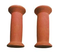 Lot de 2 poignées de guidon de vélo antidérapantes en polypropylène pour enfants - Marron