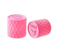 Lot de 2 poignées de guidon en gel de silice pour vélo de route pour une meilleure friction et protection (rose)