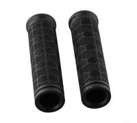 Lot de 2 poignées de guidon torsadées en caoutchouc TPR compatibles avec les guidons de VTT de 22,2 mm pour un meilleur contrôle et une manipulation (115 mm + 115 mm)