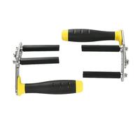 Lot de 2 poignées de levage en métal lourd pour panneaux de contreplaqué, outil de levage de contreplaqué, outil de transport pour cloison sèche, économie de main-d'œuvre, panneaux de bois