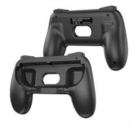 Lot de 2 poignées de manette ergonomiques pour Switch 2, kit de poignée antidérapante avec ajustement sûr et design résistant à l'usure, lot de 2 accessoires pour un jeu confortable