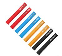 Lot de 2 poignées de pagaie souples antidérapantes pour kayaks pour pagayer confortablement, éviter les ampoules et les callosités (noir)