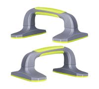 Lot de 2 poignées de pompes de musculation - Antidérapantes - Appareil de fitness avec poignées ergonomiques et réglables pour un entraînement intensif