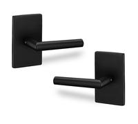 Lot de 2 poignées de porte à levier factices Berlin Modisch Designer Series, non rotatives, à tirer sur un seul côté [pour portes de placard ou p