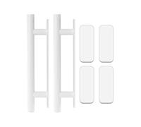 Lot de 2 poignées de porte autocollantes universelles en plastique pour fenêtre, armoire, portes coulissantes, sans perçage