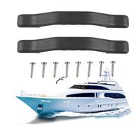 Lot de 2 poignées de porte de camping-car en nylon pour camping-car, yachts, remorques de voyage, chariots de golf, granges, cabines à outils, salles de bains, escaliers