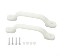 Lot de 2 poignées de porte de camping-car en plastique - Design compact pour une utilisation facile - Pour les voyageurs et les campeurs