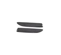 Lot de 2 poignées de porte extérieure de voiture pour 911 2019 2020 2021 2022 en fibre de carbone sèche - Accessoires de garniture de poignée extérieure coulissante