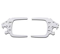 Lot de 2 poignées de porte gauche et droite en acier inoxydable poli pour camion - M A N - TGA / TGS / TGX TGL