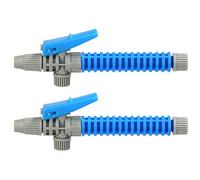 Lot de 2 poignées de pulvérisateur à gâchette de 175 mm, poignée de pistolet de pulvérisation agricole pour contrôle des cordyceps de jardin, équipement de pulvérisation agricole dédié (bleu)